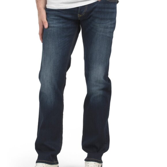 NEW DIESEL Safado Straight Jeans IN dark blue for men 925 6t3 - Picture 3 of 3